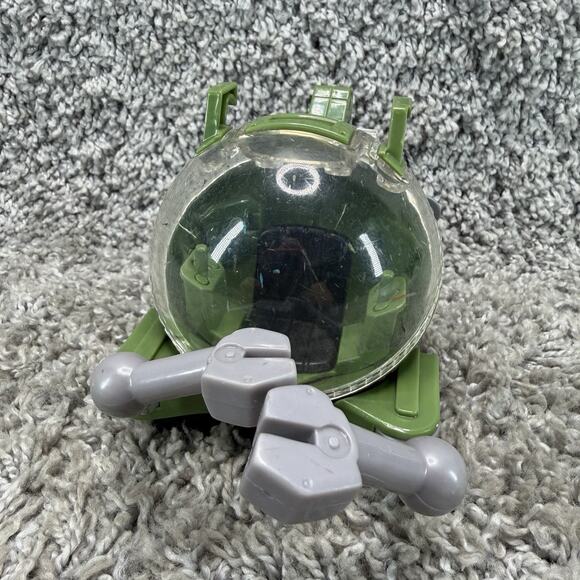 Fisher-Price Other - Green Submarine Vehicle Toy Clear Dome Robot Arms Propellers 1990s